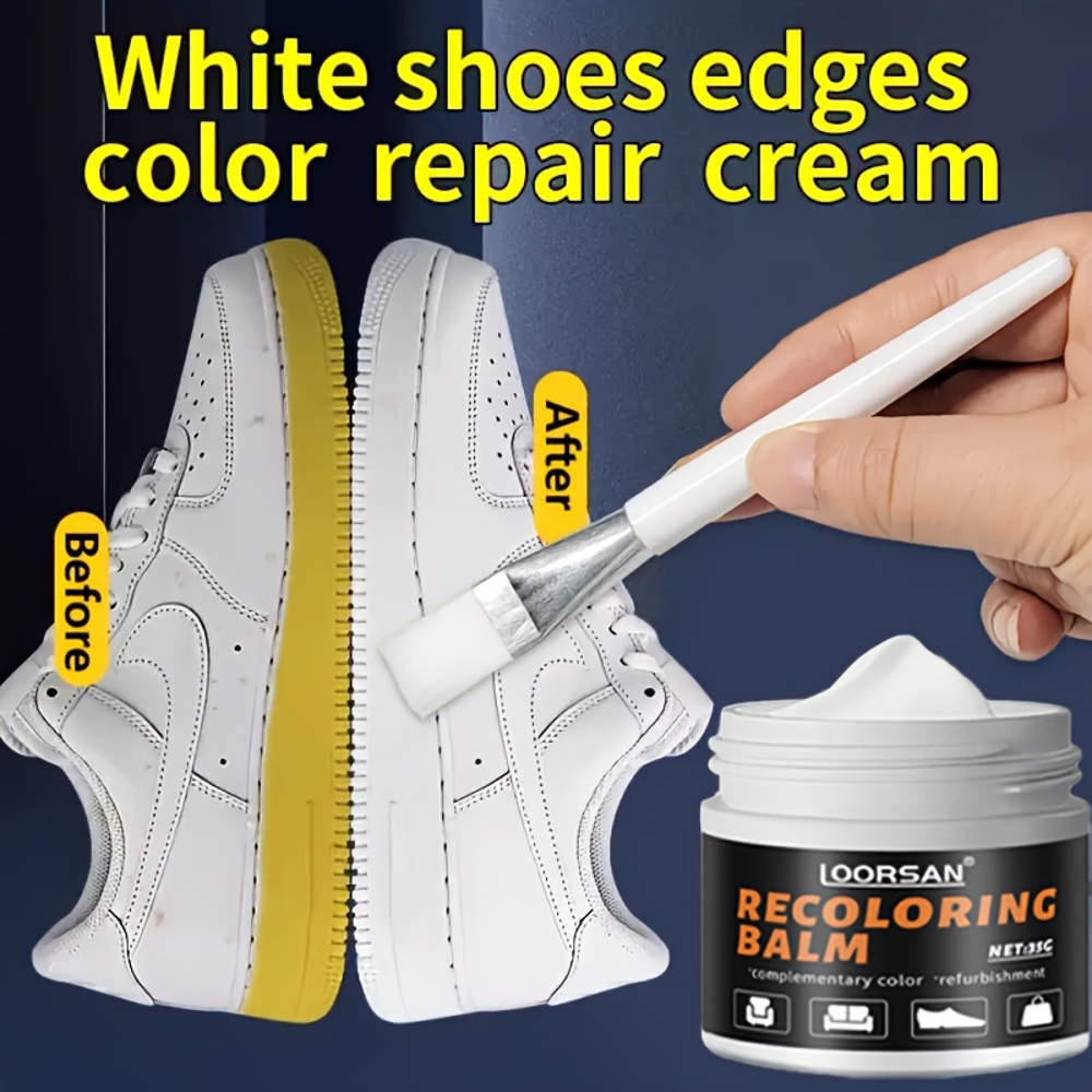 Sneaker Care Products - LOORSAN New White Shoe Edge Restorer