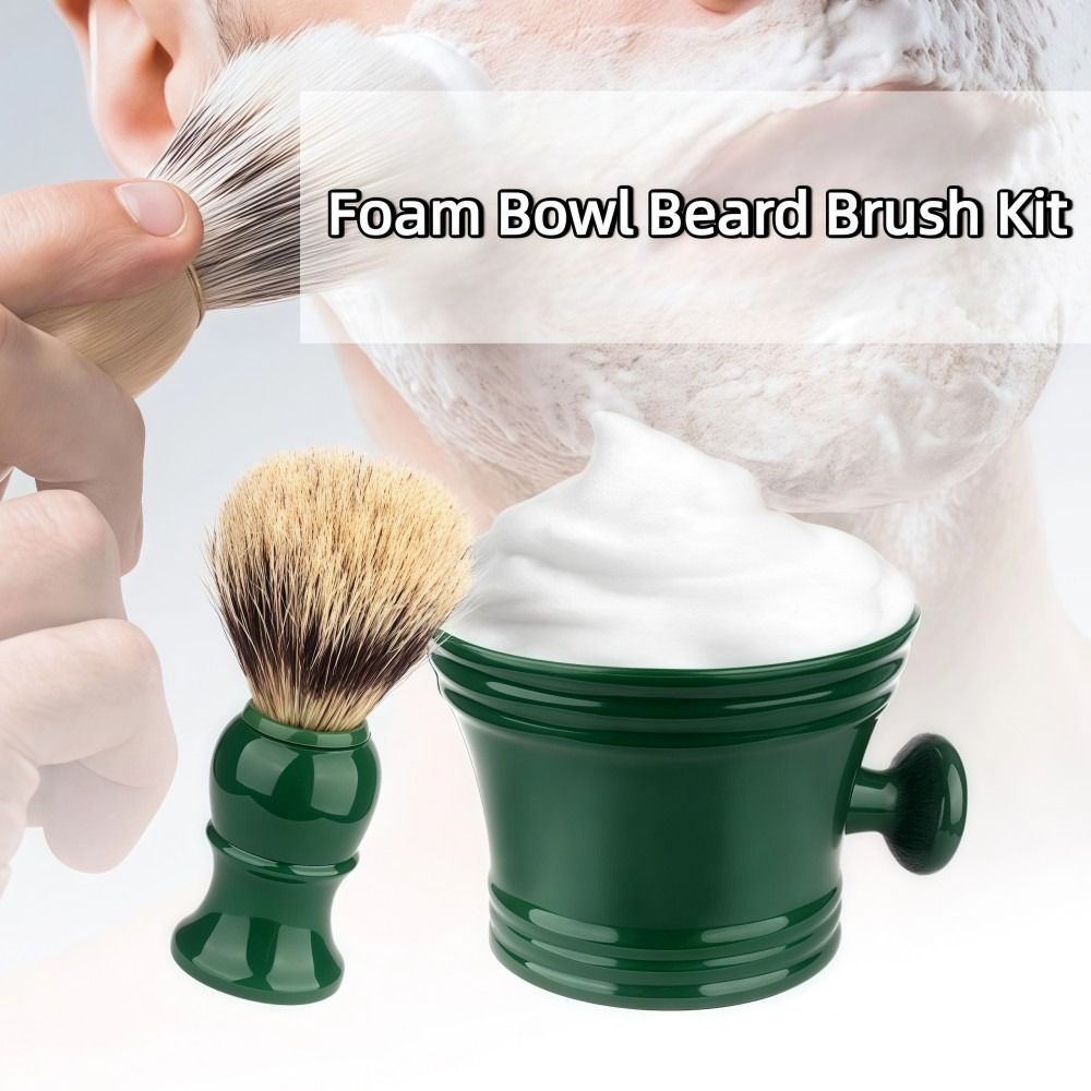 Brush Bristle Set - Full Set Shaving Brush Cup Set