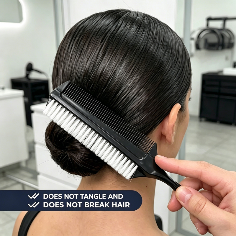 2Pcs Professional Hair Styling - Brush Bristle Set 评论和价格