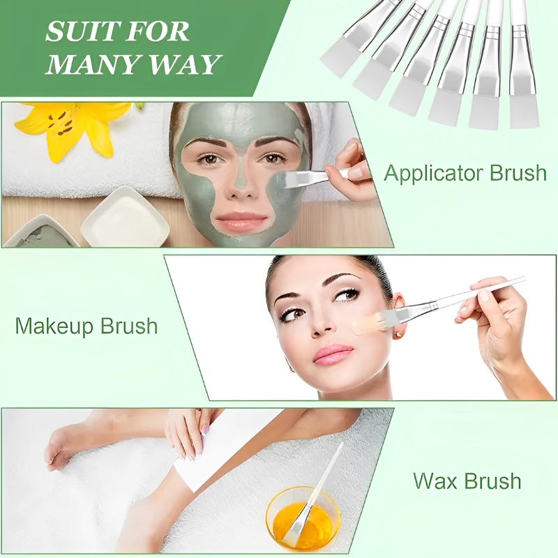 12pcs/set Facial Mask Brushes  - Brush Bristle Set 评论和价格