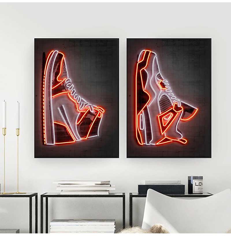 Fashion Graffiti Sneakers Wall - Waterproof Spray Shoe 评论和价格