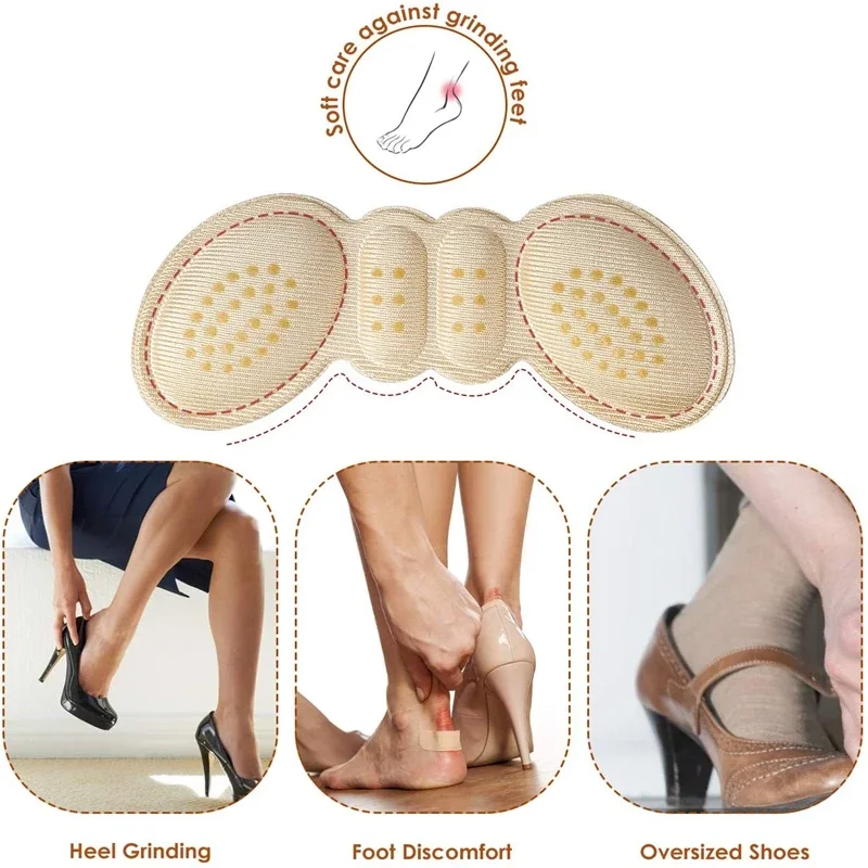 High Heels Heel Pads Protector - Heel Liner Grip 评论和价格