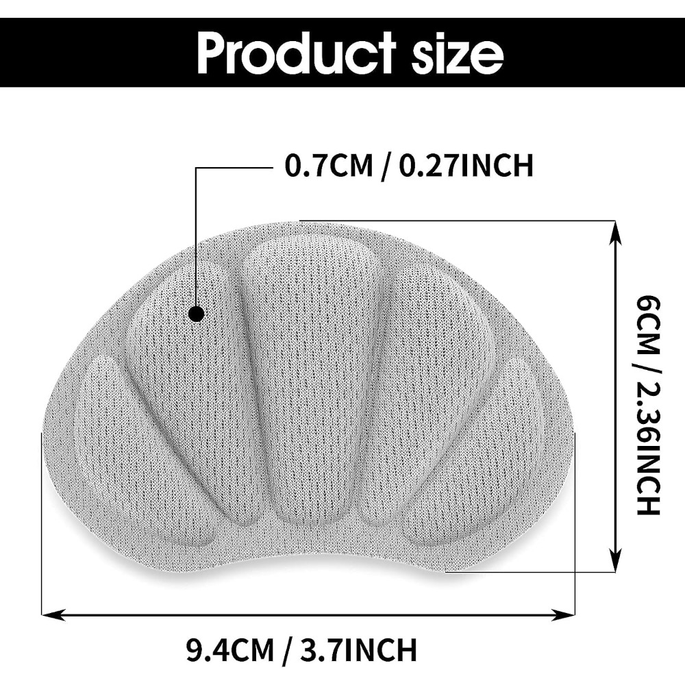 Triple Pack Heel Grip Pads: Ad - Heel Liner Grip 评论和价格
