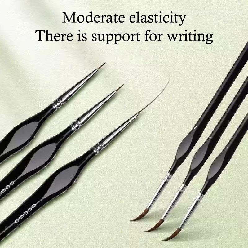 11Pcs Miniature Detail Paint B - Brush Bristle Set 评论和价格