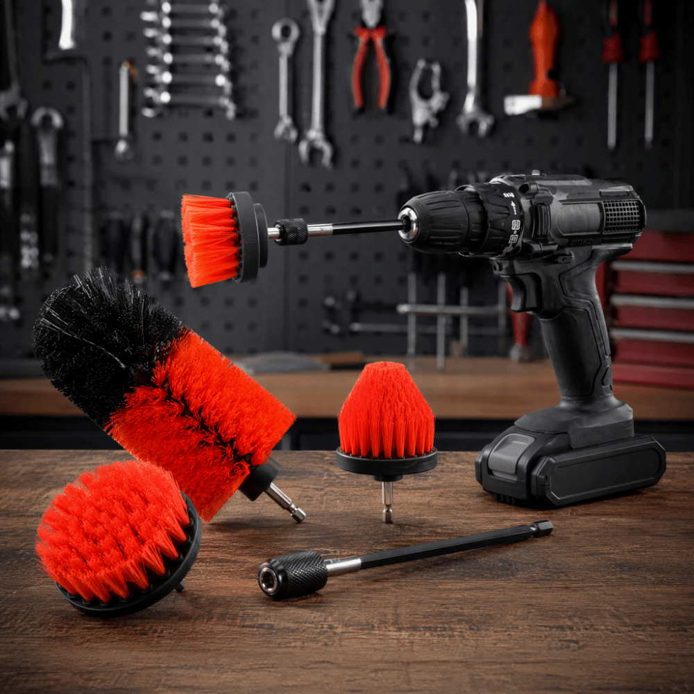 5Pcs Round Brush Head Drill Br - Brush Bristle Set 评论和价格