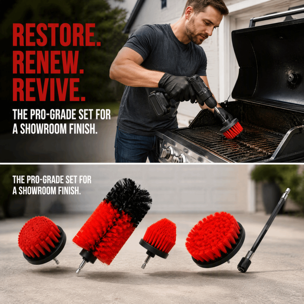 5Pcs Round Brush Head Drill Br - Brush Bristle Set 评论和价格