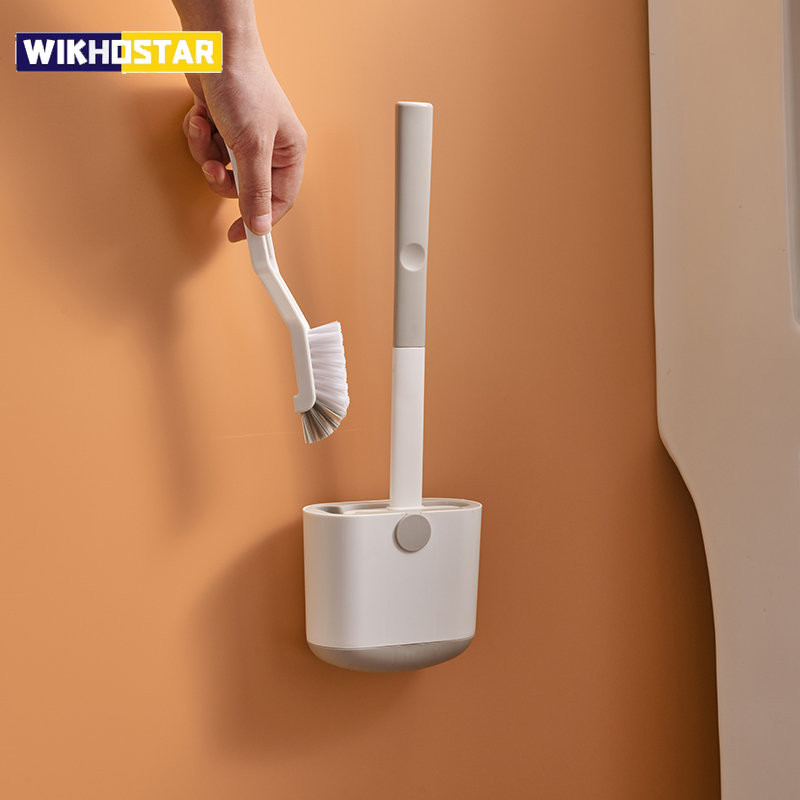 WIKHOSTAR Toilet Brush Set Wal - Brush Bristle Set 评论和价格