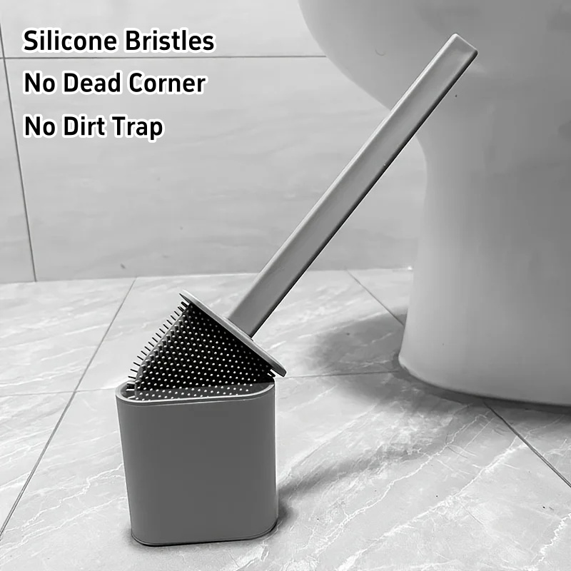 Toilet Brush Water Leak Proof  - Brush Bristle Set 评论和价格