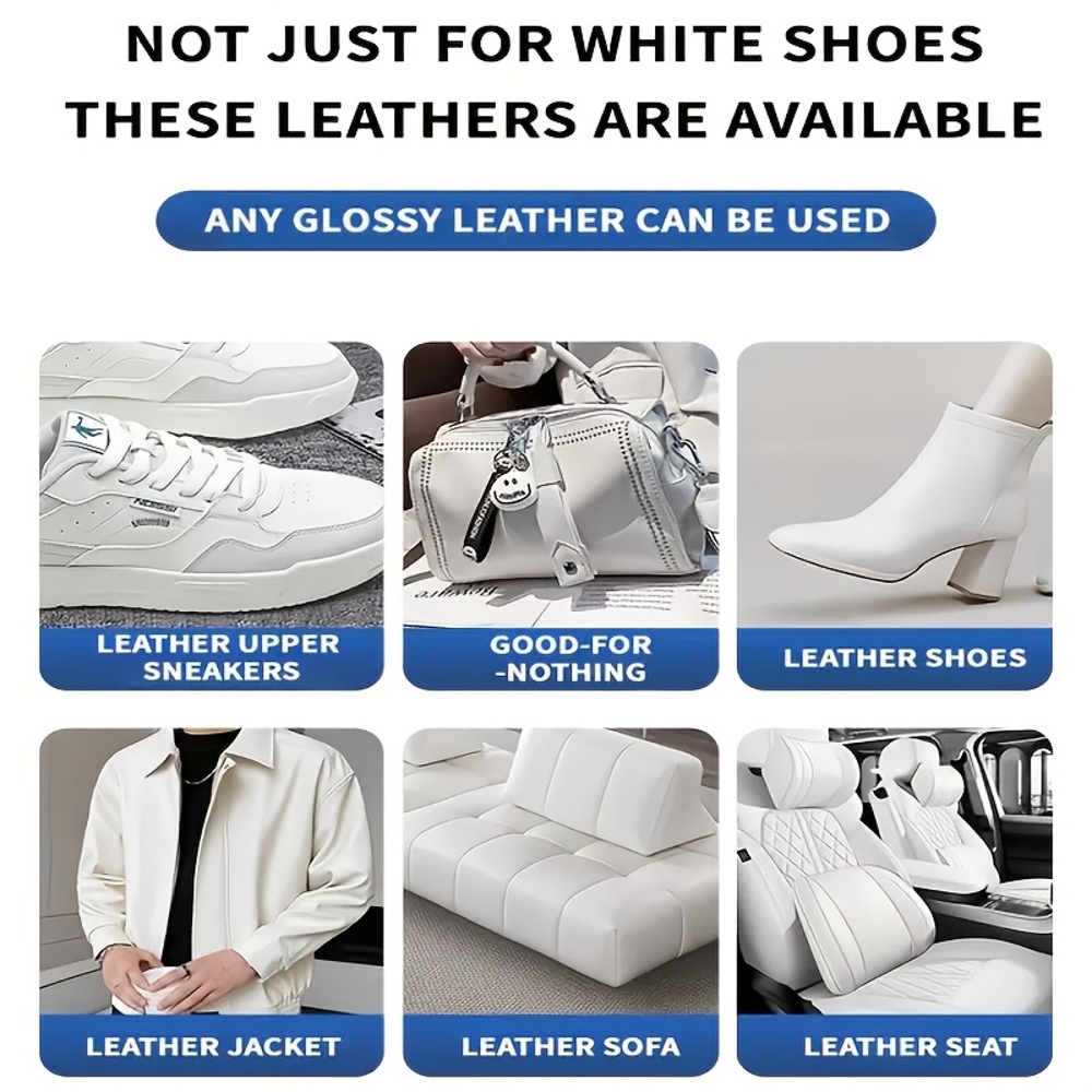 White Leather Repair Kit - Eas - Sneaker Care Products 评论和价格