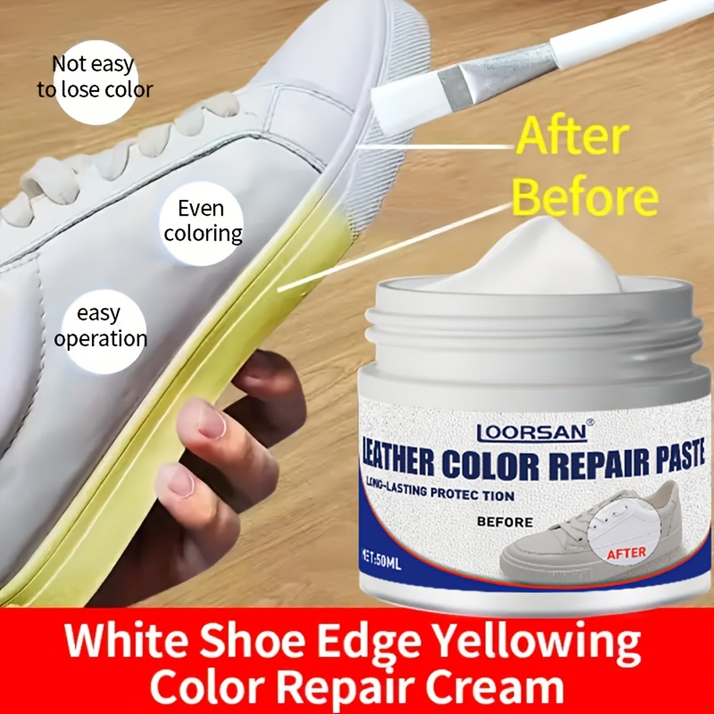 White Leather Repair Kit - Eas - Sneaker Care Products 评论和价格