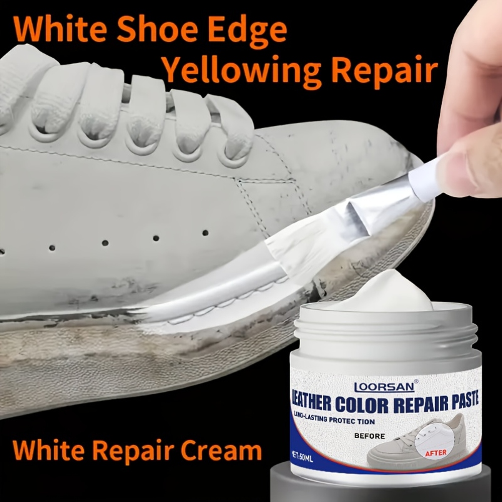 White Leather Repair Kit - Eas - Sneaker Care Products 评论和价格