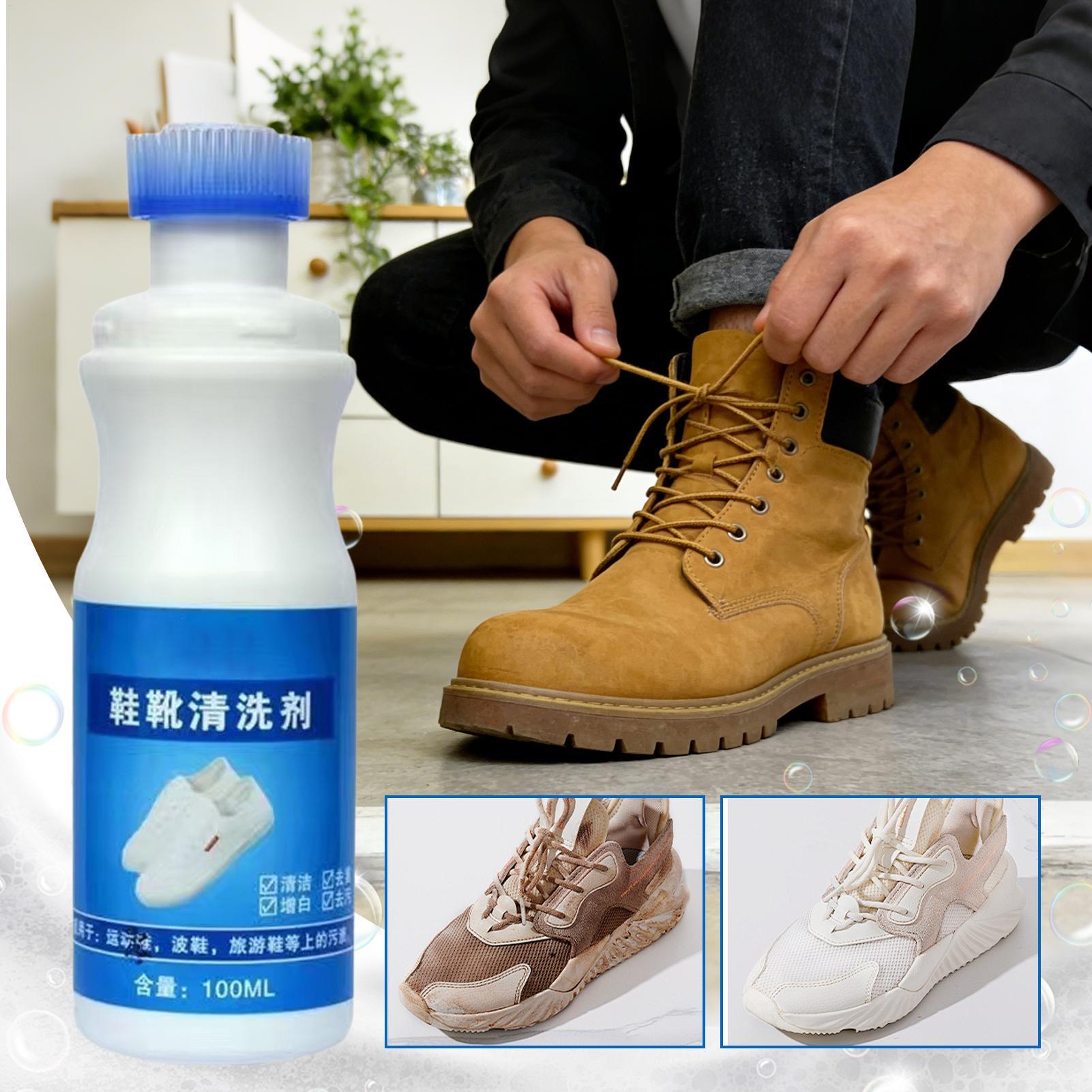 White Shoe Cleaner 100ml Foam  - Sneaker Care Products 评论和价格