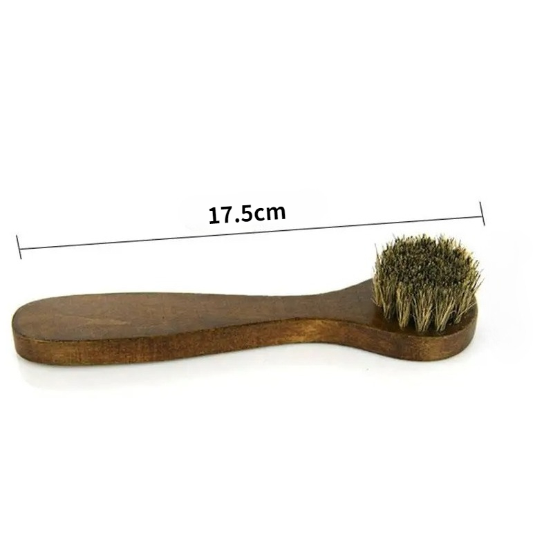 Soft Horse Hair Shoe Brush Lon - Sneaker Care Products 评论和价格