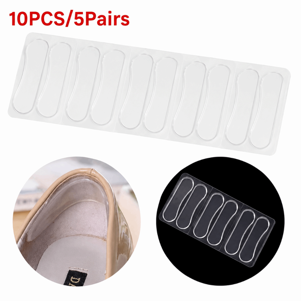 5pairs Gel Heel Grip Pads Self - Heel Liner Grip 评论和价格