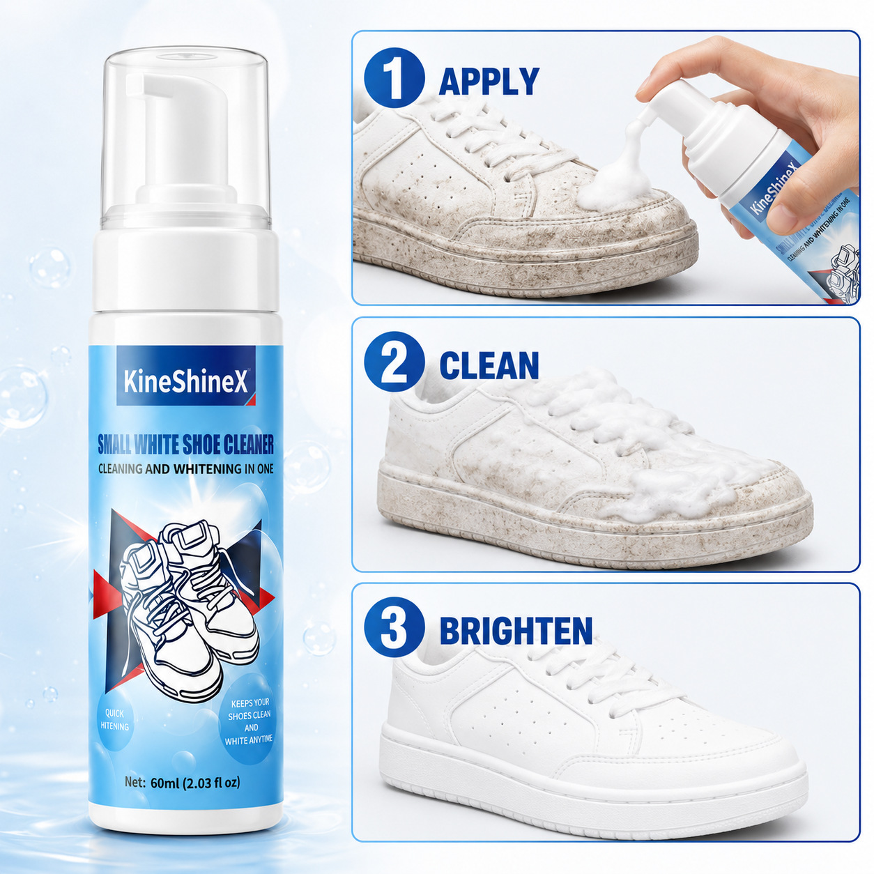 Gihen Shoe Cleaner Kits Water- - Sneaker Care Products 评论和价格
