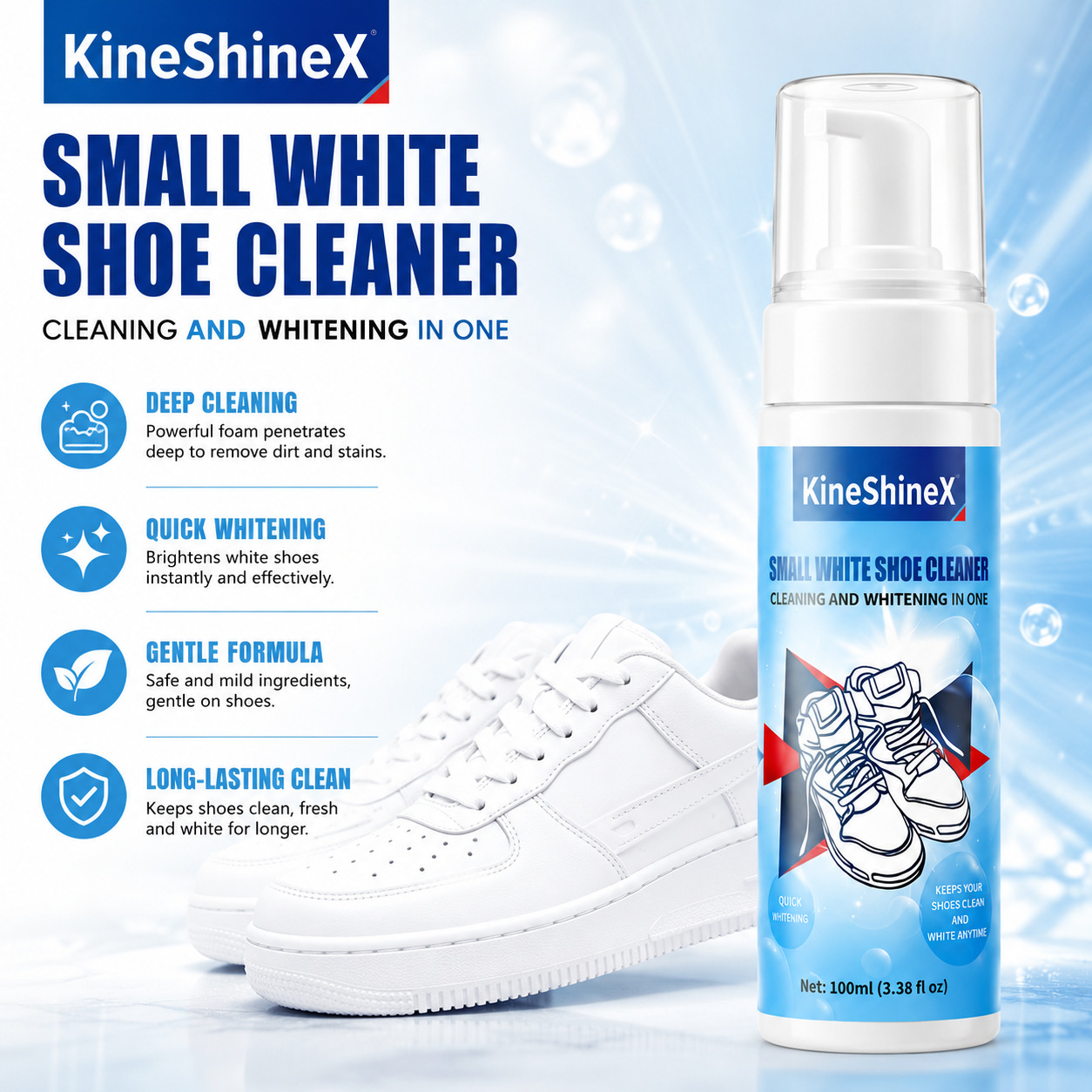 Gihen Shoe Cleaner Kits Water- - Sneaker Care Products 评论和价格